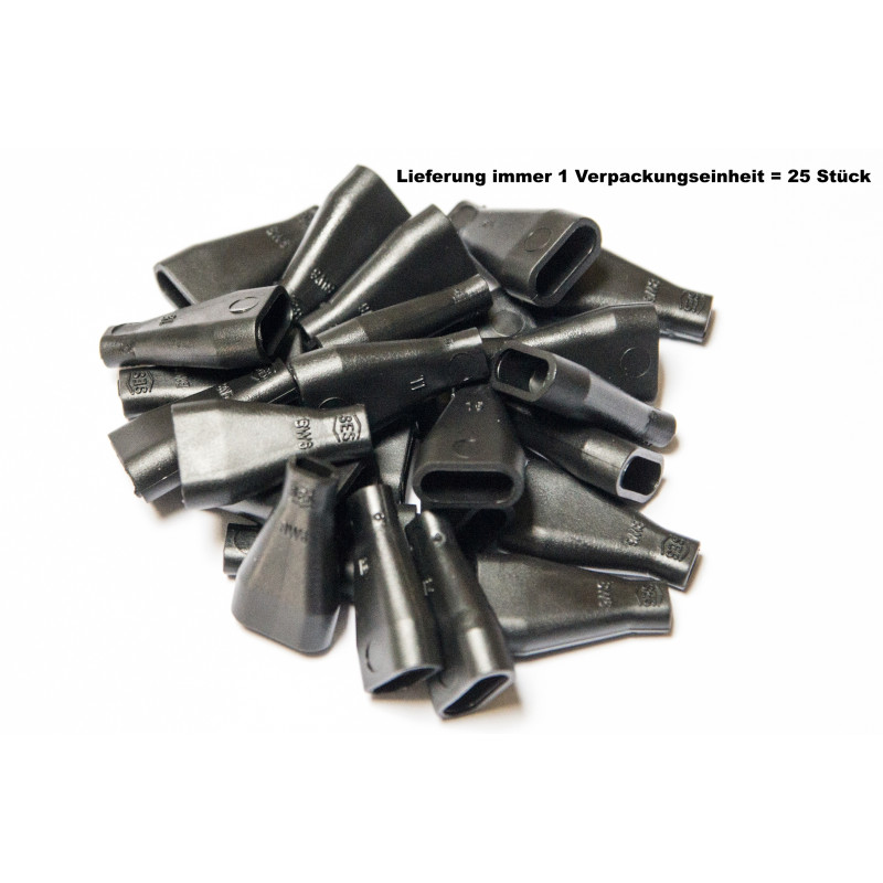 Isolationstüllen für 6,3mm Flachstecker