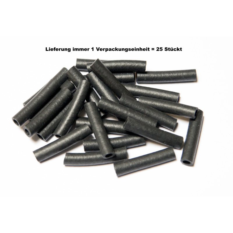 Universelle Gummitüllen 4,0 x 30 mm schwarz